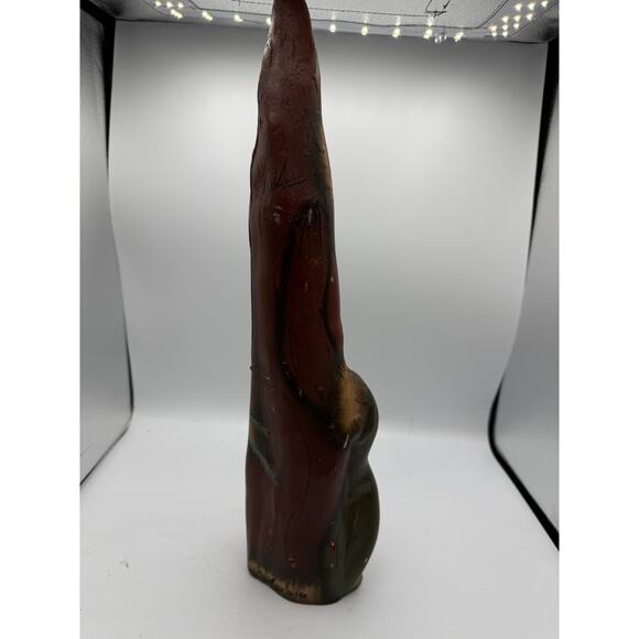 “Hand Carved Folk Art Santa Signed Ellwanger 1990 – Rustic Christmas Decor” - Picture 3 of 12